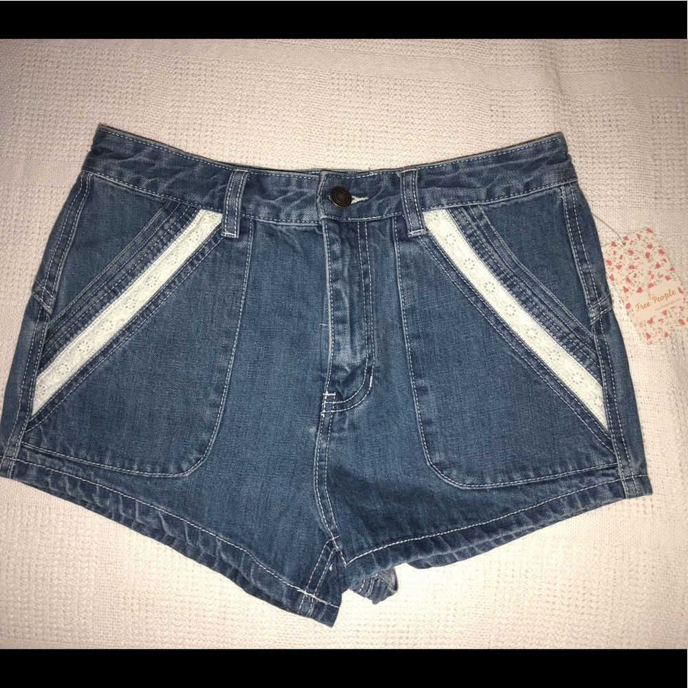 Free People Denim Shorts